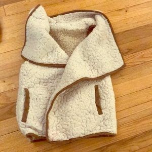 Furry Brown Vest